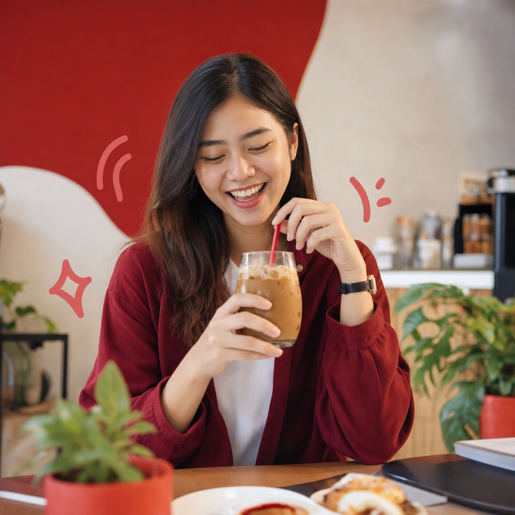 Contoh konten Wayahe Kopi buatan KreasiKan